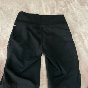 Fabletics Black Bike Shorts